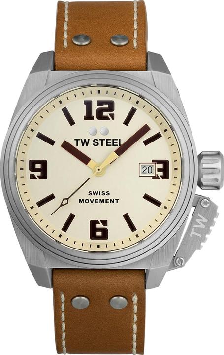 Produktbild TW-Steel TW1100 Canteen Herrenuhr 42mm 10ATM (Analoguhr, 42 mm)