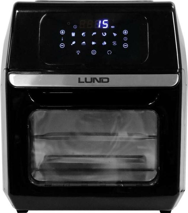 Produktbild MGA LUND Multifunktionaler Airfryer mit Zubehör - Backofen - 1800W - 12L