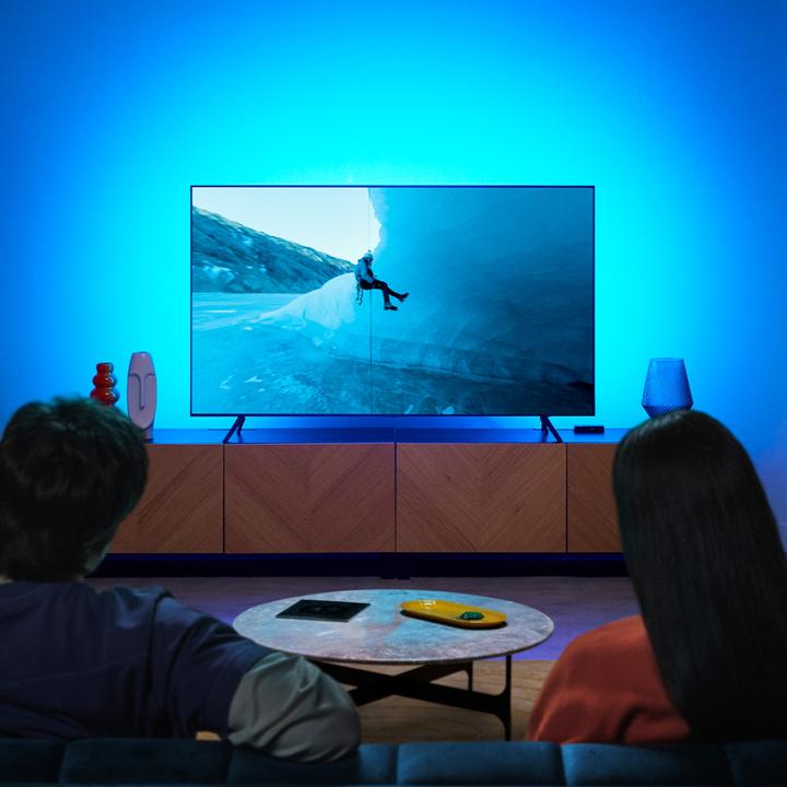 Image du produit WiZ HDMI Sync Box + Lightstrip 55 bis 65 Zoll (Multicolore, RGB, 260 cm, Intérieur)