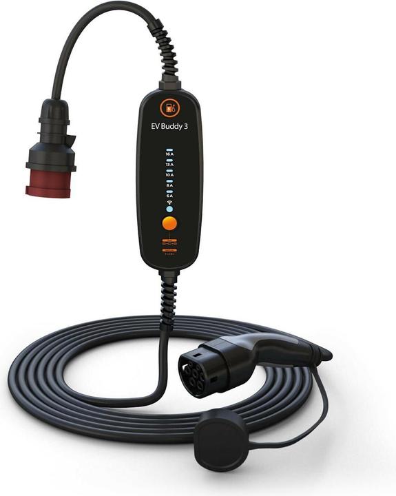 Produktbild Ev Buddy 3, 11kW, 6.5m, BT (CEE16 rot, 11 kW, 16 A, 6.50 m)