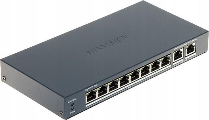 Produktbild Hikvision DS-3E1510P-EI/M Switch L2 Smart Managed 8 (10 Ports)