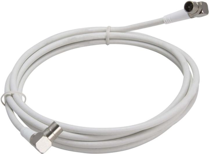 Triax 389347 TCFA HQ 300 SAT-Anschlusskabel 3m weiss (105 dB, SAT Kabel)