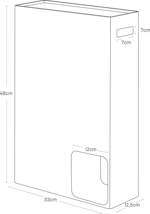 Immagine prodotto Yamazaki Piastra porta rotolo di carta igienica