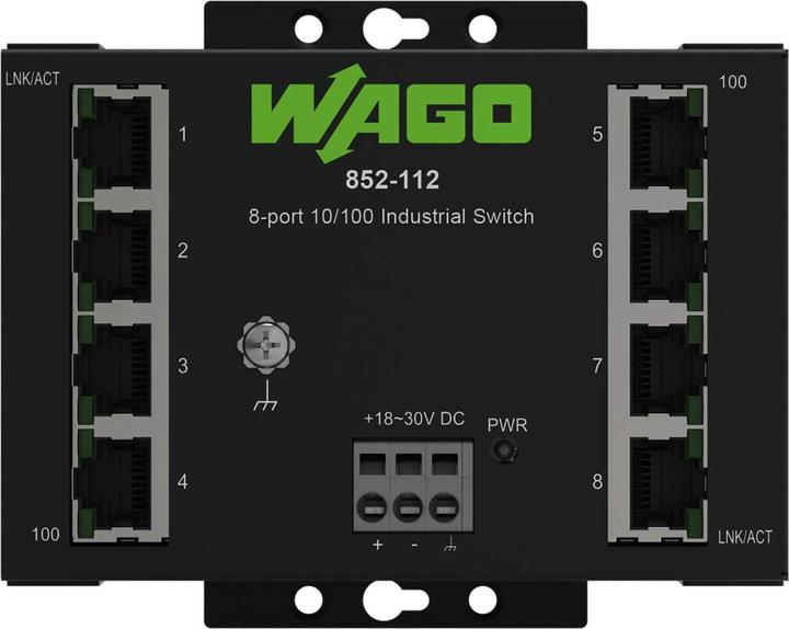 Produktbild Wago Industrial Ethernet Switch ECO 8 Port (8 Ports)