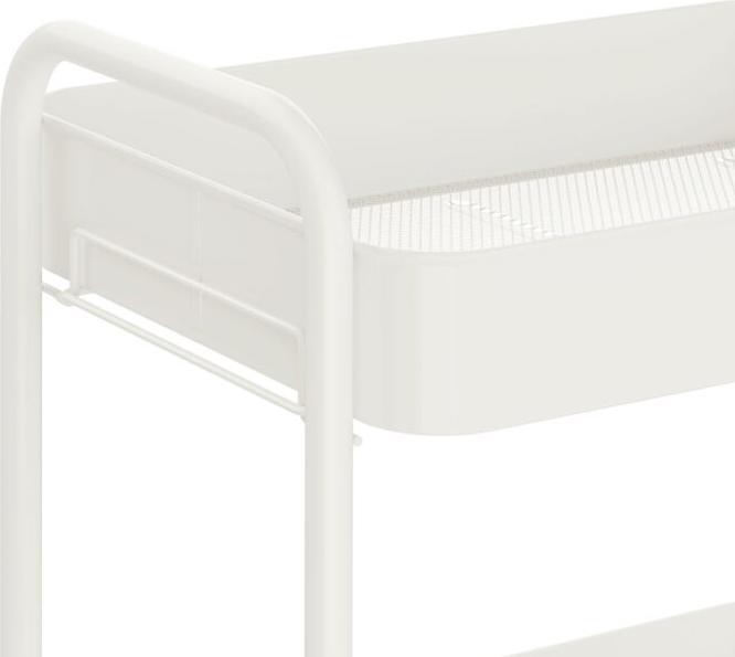 Produktbild Vedia Rollwagen «Skyler», mit 3 Regalböden und Rollen