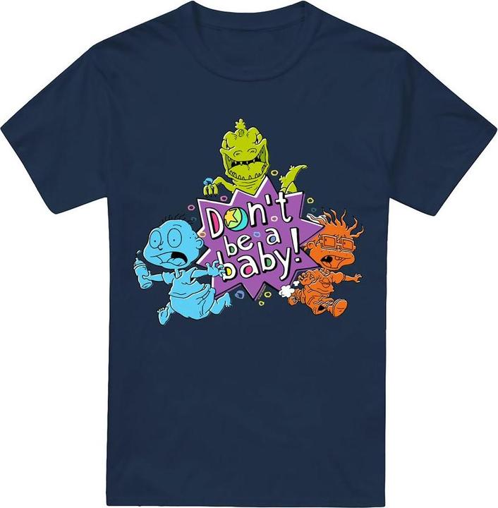 Actual product image Rugrats Mens Babies Run For The Hills T-Shirt (M)