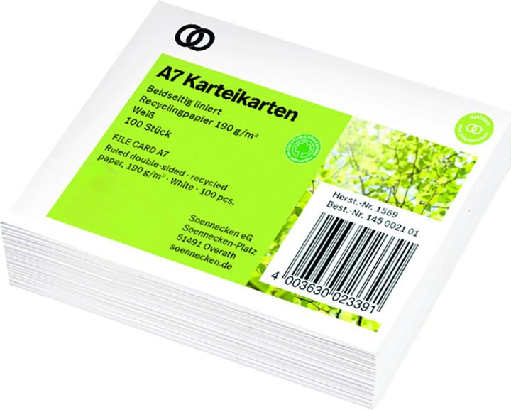 Produktbild Soennecken oeco Recycling (A7, 190 g/m²)