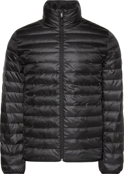 Calvin Klein Ls Lt Wt Nylon Channeled Puffer (L)