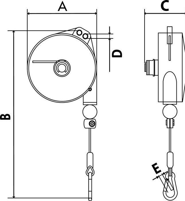 Actual product image Planeta Spring balancer TCN 9312