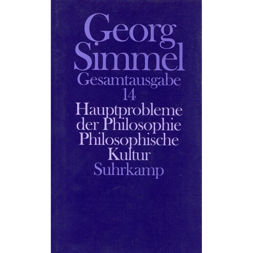 Georg Simmel Gesamtausgabe (Band 14): Gesamtausgabe in 24 Bänden, Fachbücher von Georg Simmel