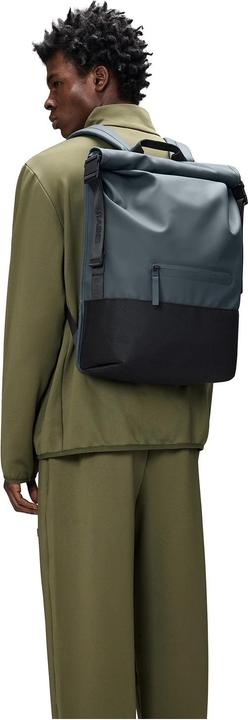 Actual product image Rains Trail Rolltop Backpack W3, Lagoon