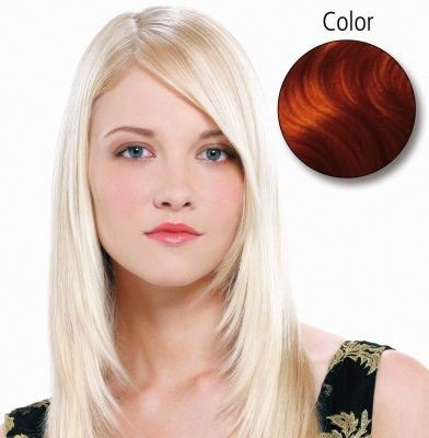 Produktbild Balmain Straight 45cm 130 mittelkupferrot 10 Stück Echthaar Fill-In Extensions (mittelkupferrot, 45 cm)
