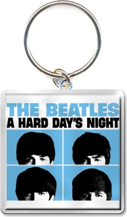 Actual product image The Beatles Hard Days Night Film Photo Print Keyring