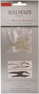 Produktbild Balmain Micro Rebonds Extensions 24er (Durchsichtig)