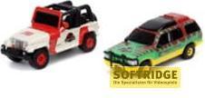 Actual product image Jada Jurassic Park 3-Pack A Nano Cars
