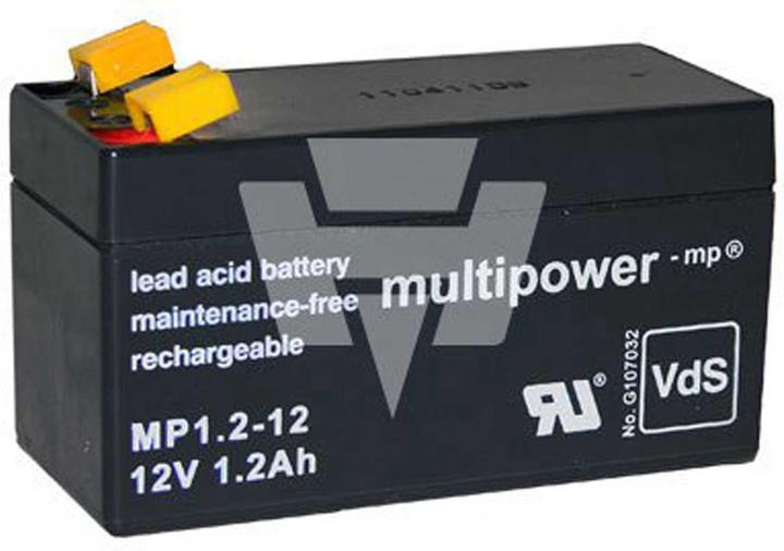 Produktbild Multipower BleiAkku (12 V, 1200 mAh)