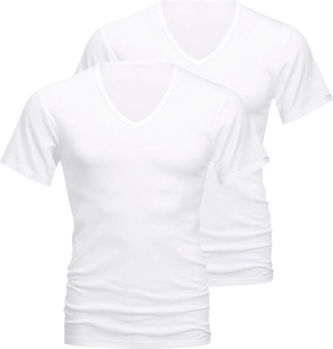 Produktbild Mey 2er Pack Noblesse T-Shirt mit V-Ausschnitt (L)