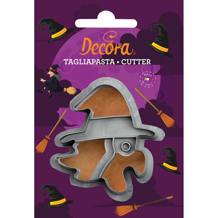 Produktbild Decora Ausstecher Aus Kunststoff Hexe Befana 8 X H 2,2 cm