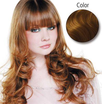 Actual product image Balmain wavy 45cm 27(level 8) medium beige blond 10 pcs. real. Fill-In Ext. (Medium beige blonde, 45 cm)