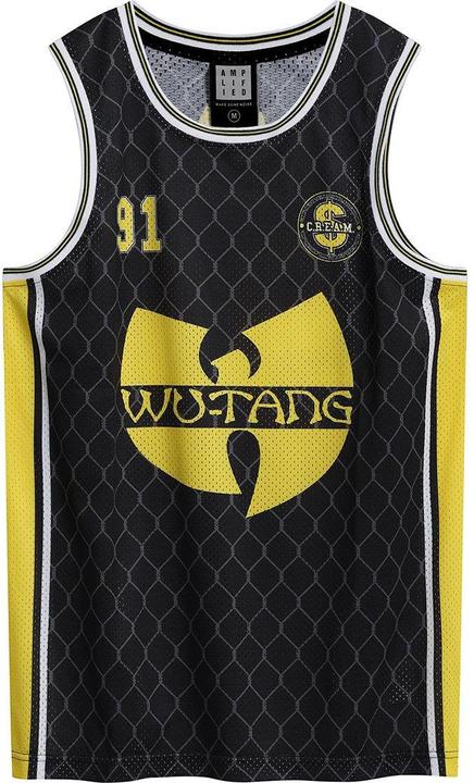 Immagine prodotto Amplified Cream Maglia da Pallacanestro Wu-Tang Clan Uomo (S)