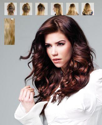 Image du produit Balmain Set Clip In Weft 40cm Amsterdam cheveux humains (Amsterdam, 40 cm)
