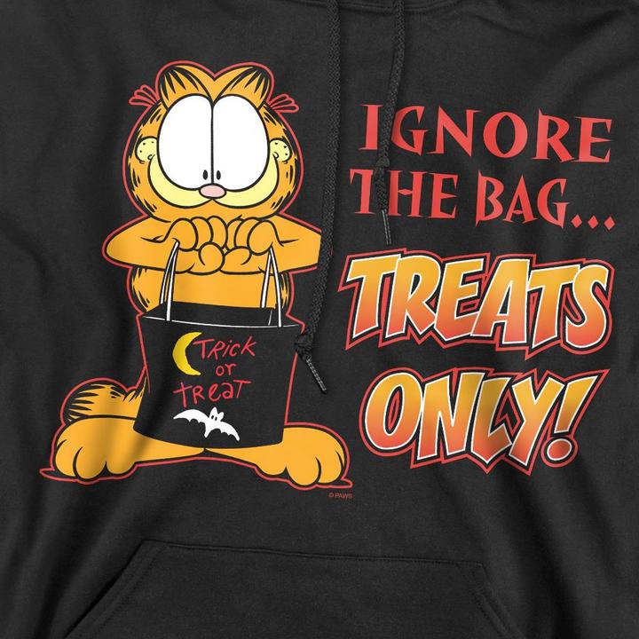 Produktbild Garfield Treats Only Kapuzenpullover (M)