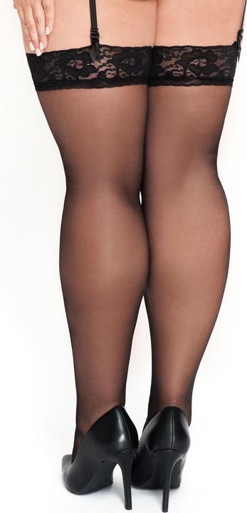 Productafbeelding Kotek KO S018 kousen zwart 20den 3XL/4XL (3XL, 4XL)