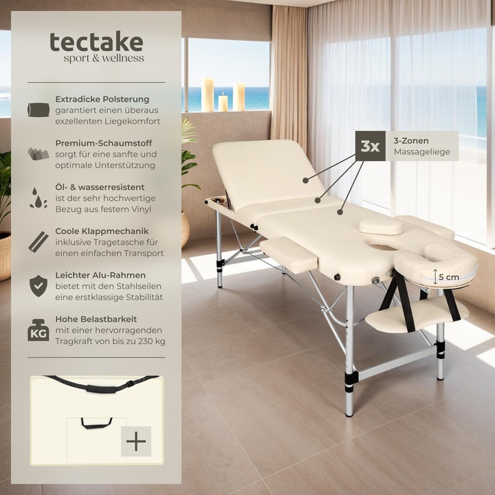 Actual product image tectake 3 zones