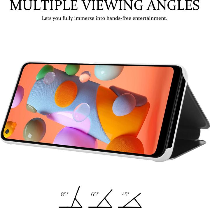 Produktbild Cadorabo Book Smart View Spiegel Cover (Samsung Galaxy M11, Samsung Galaxy A11)