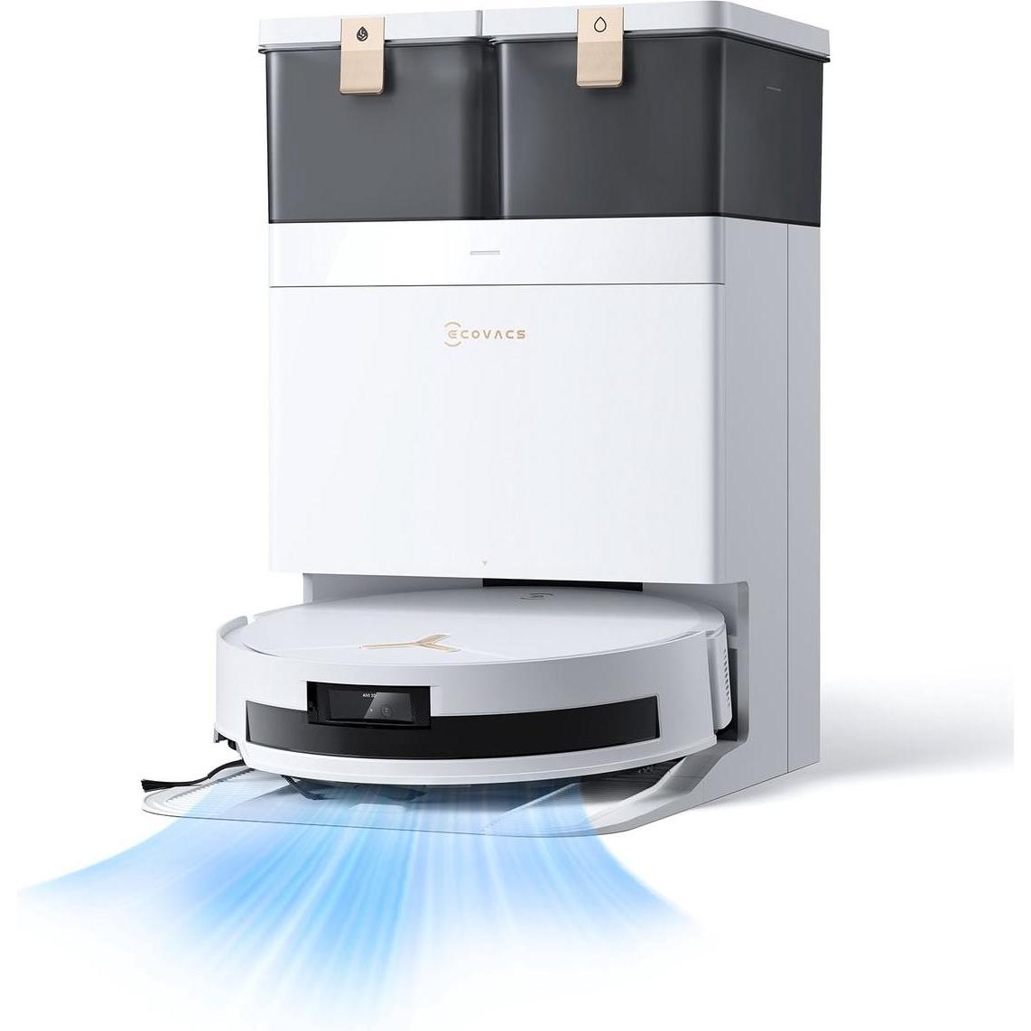 Ecovacs Deebot T50 Max Pro Omni White Gen 2 Eu, Robot aspirapolvere, Bianco