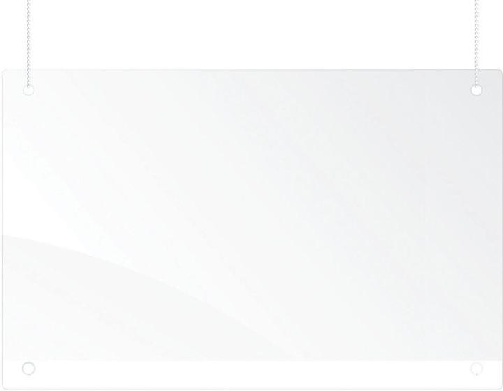 Produktbild Franken Trennwand mit Deckenhänger Acryl (65 cm, 100 cm)