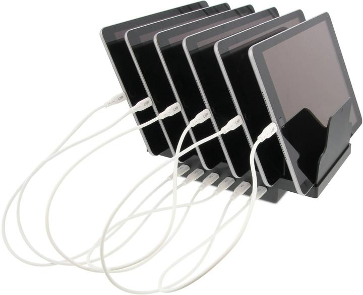 Image du produit LMP Adaptateur d'alimentation USB-C 6 ports GaN 72W pour tablettes et épargne (72 W, 6 ports)