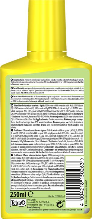 Productafbeelding Tetra Plant Plantamine (Verzorging van aquariumplanten)