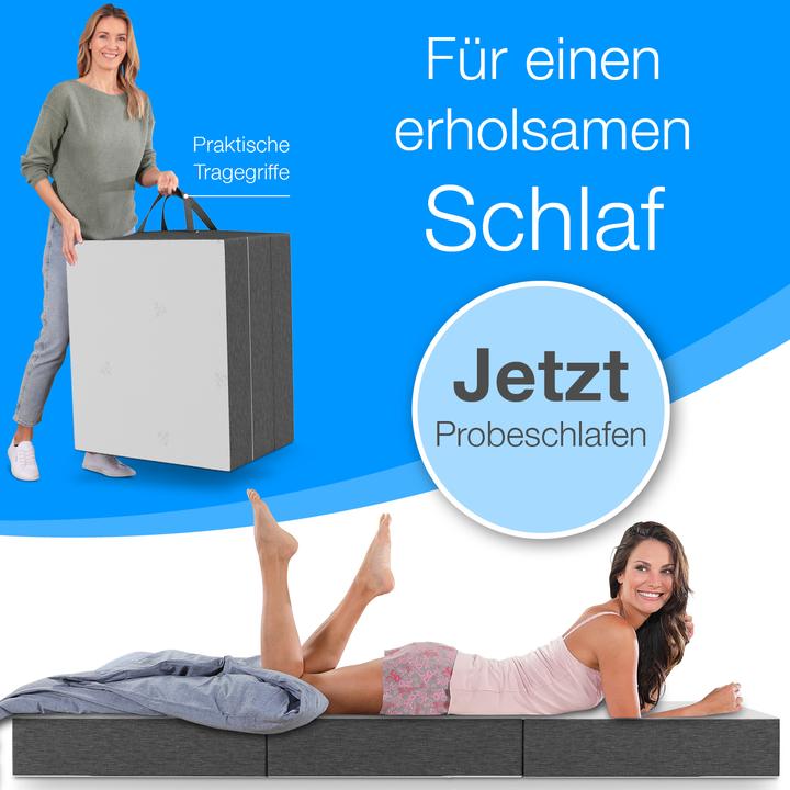 Produktbild Bestschlaf Visko Gästematratze (90 x 200 cm, Schaumstoffkern)