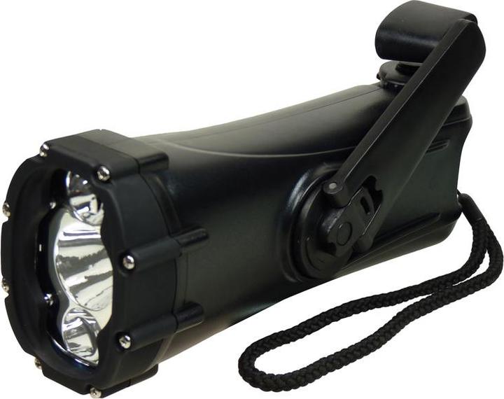 Actual product image Powerplus Solar LED torch
