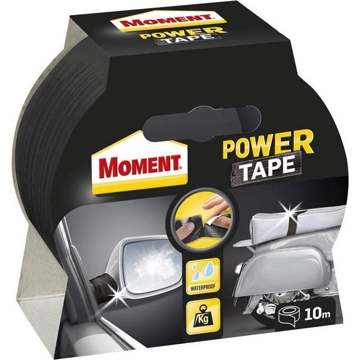 Moment, Klebebandabroller, Power Tape 10m Black