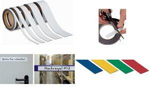 Image du produit Maul bande magnétique, 10 mm x 10 m, épaisseur : 1 mm, vert (1x)