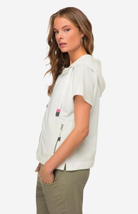 Actual product image Laurasøn Kapuzen-Weste, oversized, Zipper, Zipptaschen (L)