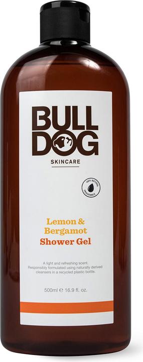 Bulldog Lemon and Bergamot Shower Gel Fresh and Revitalising Body Wash 500ml (500 ml)