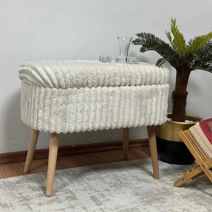 Produktbild Atelier del Sofa Mini Oslo Linen Pouffe