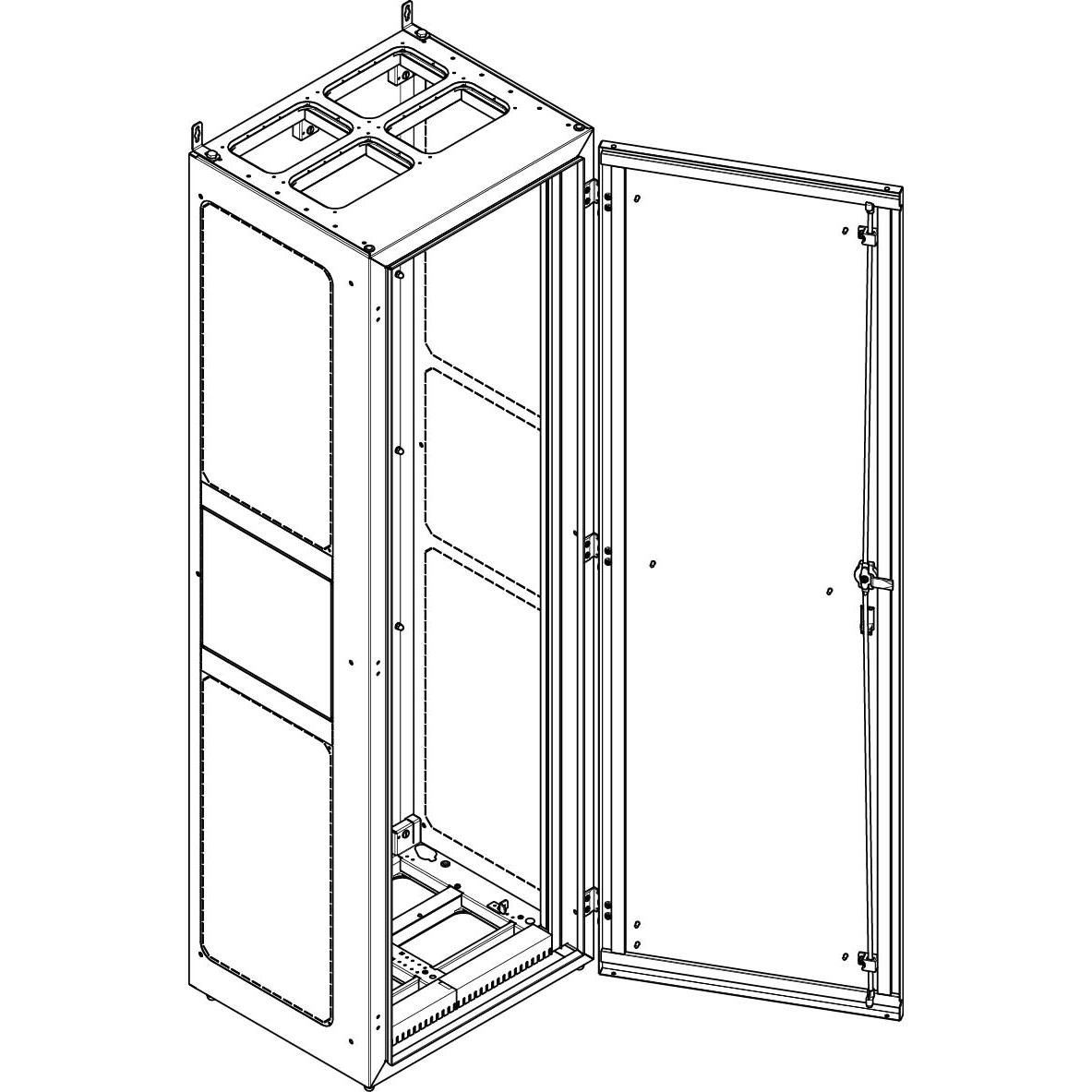 ABN Standgehäuse schutzisoliert IP55 NS212PB (Gehäuse), Elektronikzubehör + Gehäuse, Weiss