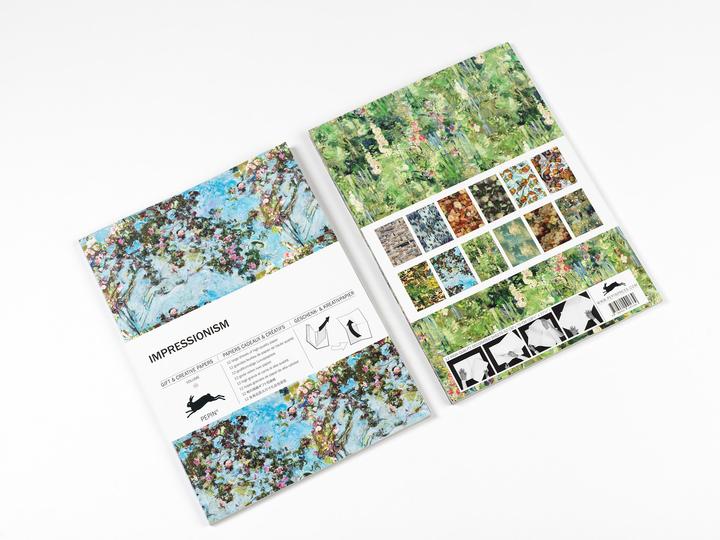 Produktbild Gift & Creative Paper IMPRESSIONISM (Geschenkpapier, 12 x)