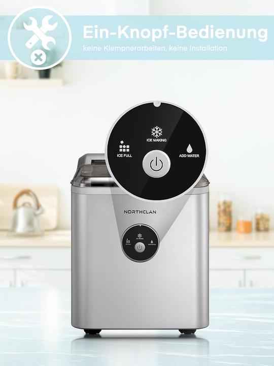 Produktbild Northclan Eiswürfelmaschine