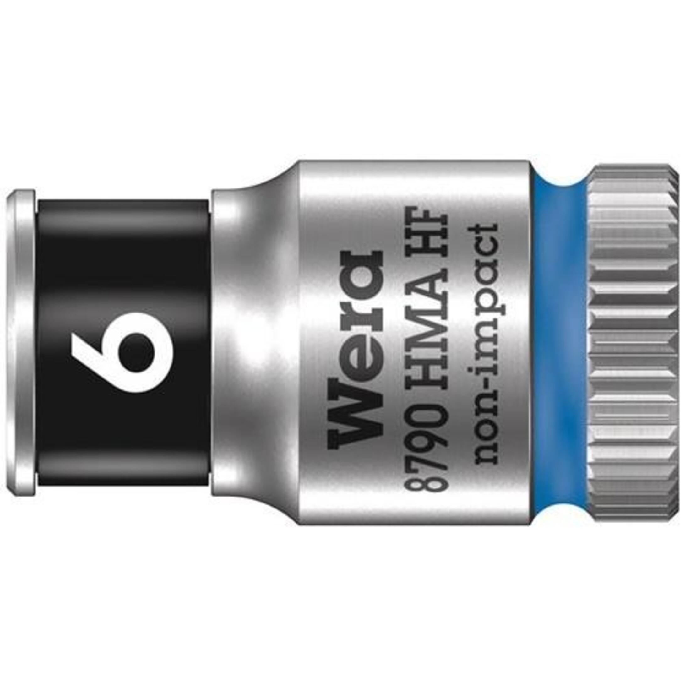 Wera, Steckschlüssel + Stecknuss, 8790 Hma Hf 6,0 (6 mm)