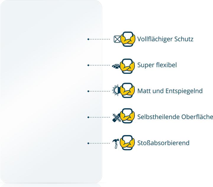 Image du produit BROTECT Film Flex Matt Full-Screen pour Garmin Venu 4 (45 mm)