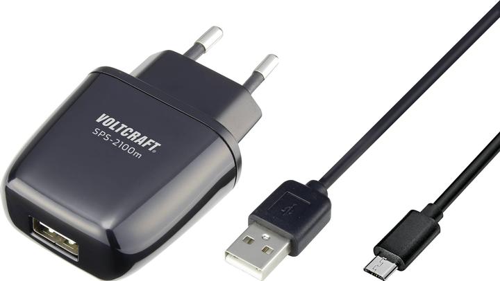 Actual product image Voltcraft USB charger (10.50 W, 1 portion)