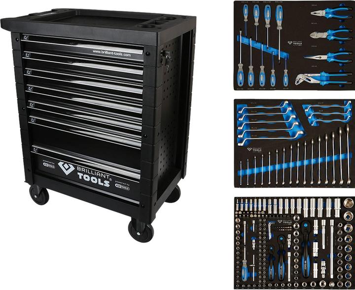 Actual product image Brilliant Tools Workshop trolley (1 x)