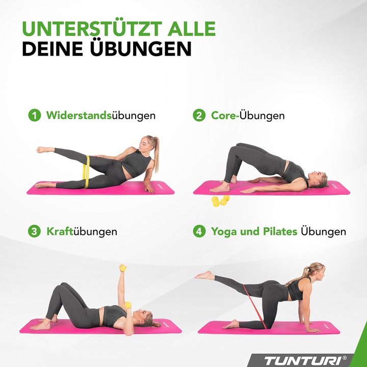 Produktbild Tunturi NBR Fitness Matte (15 mm)
