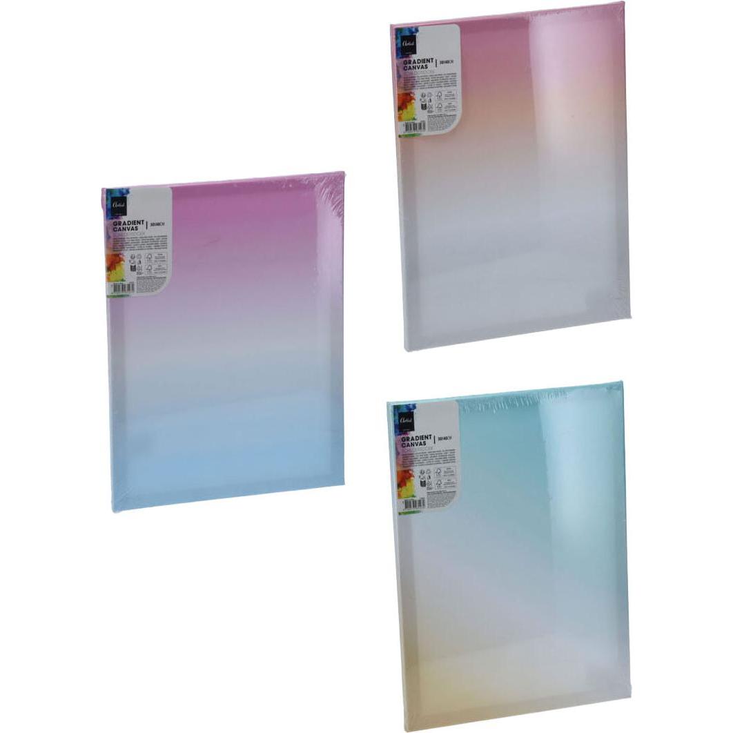 Malleinwand Farbe, 30x40cm