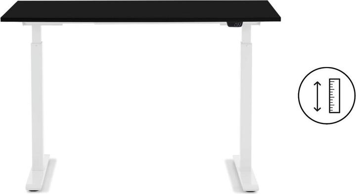 Image du produit Kare Design Desk Office Smart White Black 120x70 (120 x 70 x 76 cm)